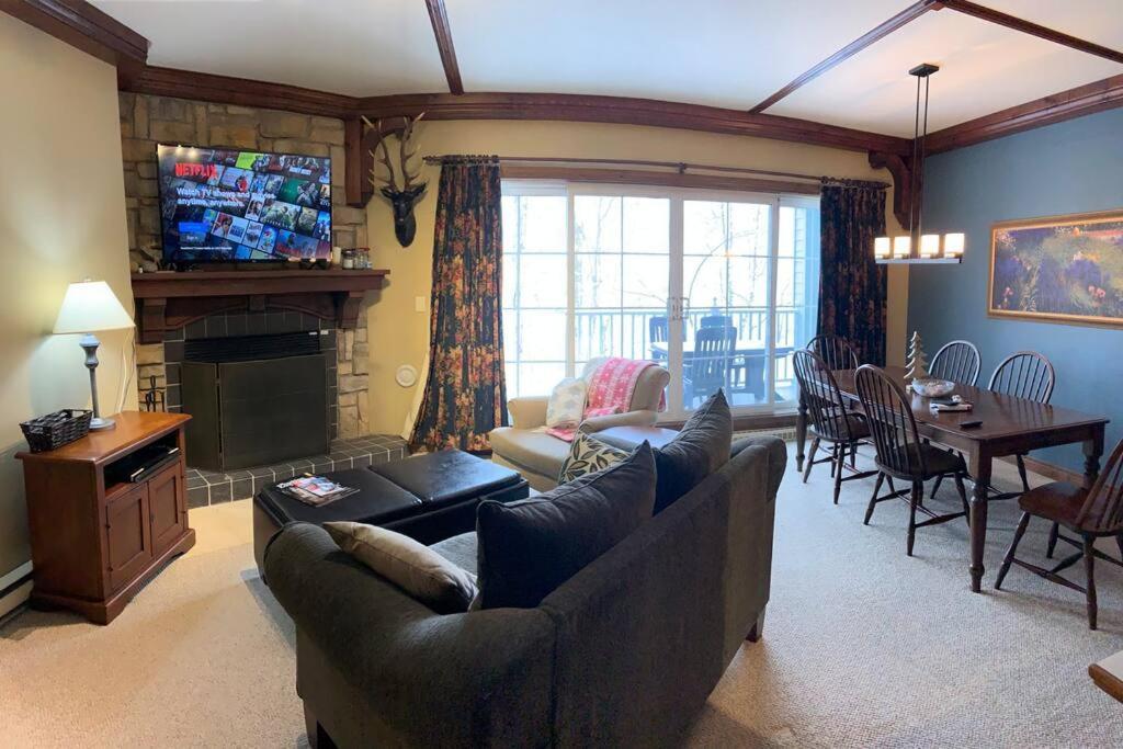 Chalet-Style Condo - 5 Minutes To Lifts And Village! Mont-Tremblant Exteriér fotografie