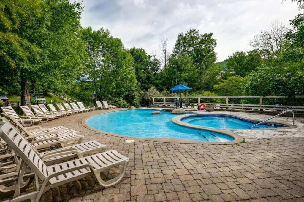 Chalet-Style Condo - 5 Minutes To Lifts And Village! Mont-Tremblant Exteriér fotografie
